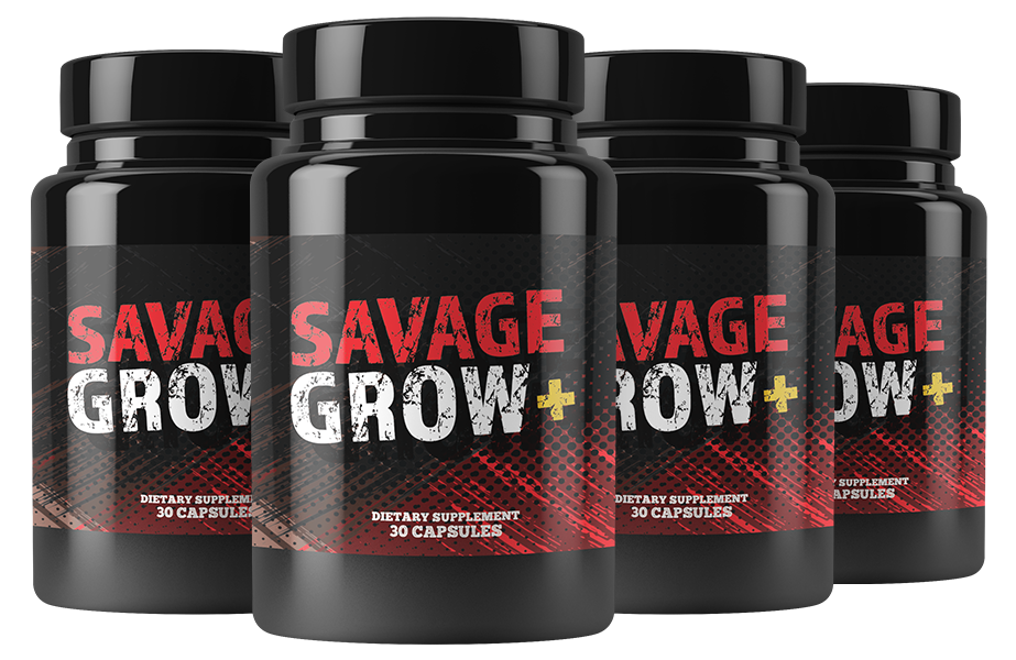Savage Grow Plus - 6 Bottles